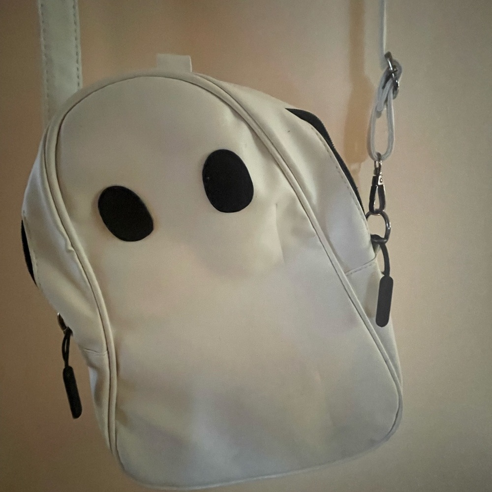 Mini crossbody ghost crossbody purse/backpack